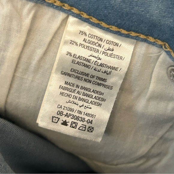 ❤️ Ardene Blue Skinny Jeans High-Rise Jeggings 13 - Picture 6 of 10